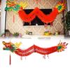 Chinese Cultural Decor Handmade 3D Paper Dragon Hamging Ornament for New Year Lantern Festival Celebrations