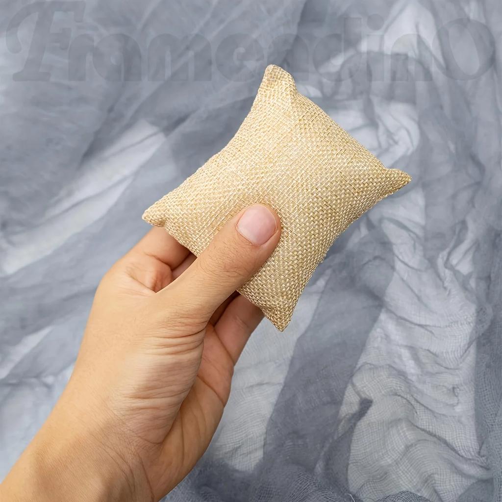 1/3pcs Watch Pillow Velvet Bracelet Bangle Cushions Display Small Black Pillows for Jewelry Gift Display Show Organizer