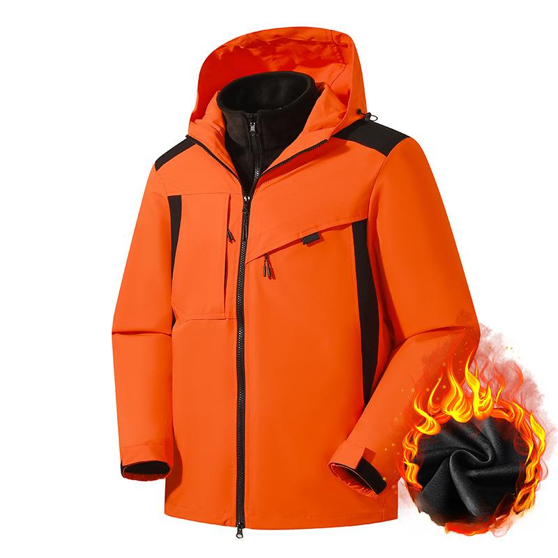 Куртка для активного отдыха «три в одном» для мужчин и женщин — фото 7