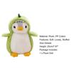 20cm Penguin Plush Toy Lovely Cross-dressing Penguin Dinosaur Rabbit Toy Room Decor Stuffed Animal Plush Doll Toy Kids Girls Gift
