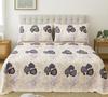 300 TC Cotton Microfiber XXL Super King Size Bedsheet | 9 Feet, 275 X 275 cm with 2 Large Size Pillow Covers - Olive Green