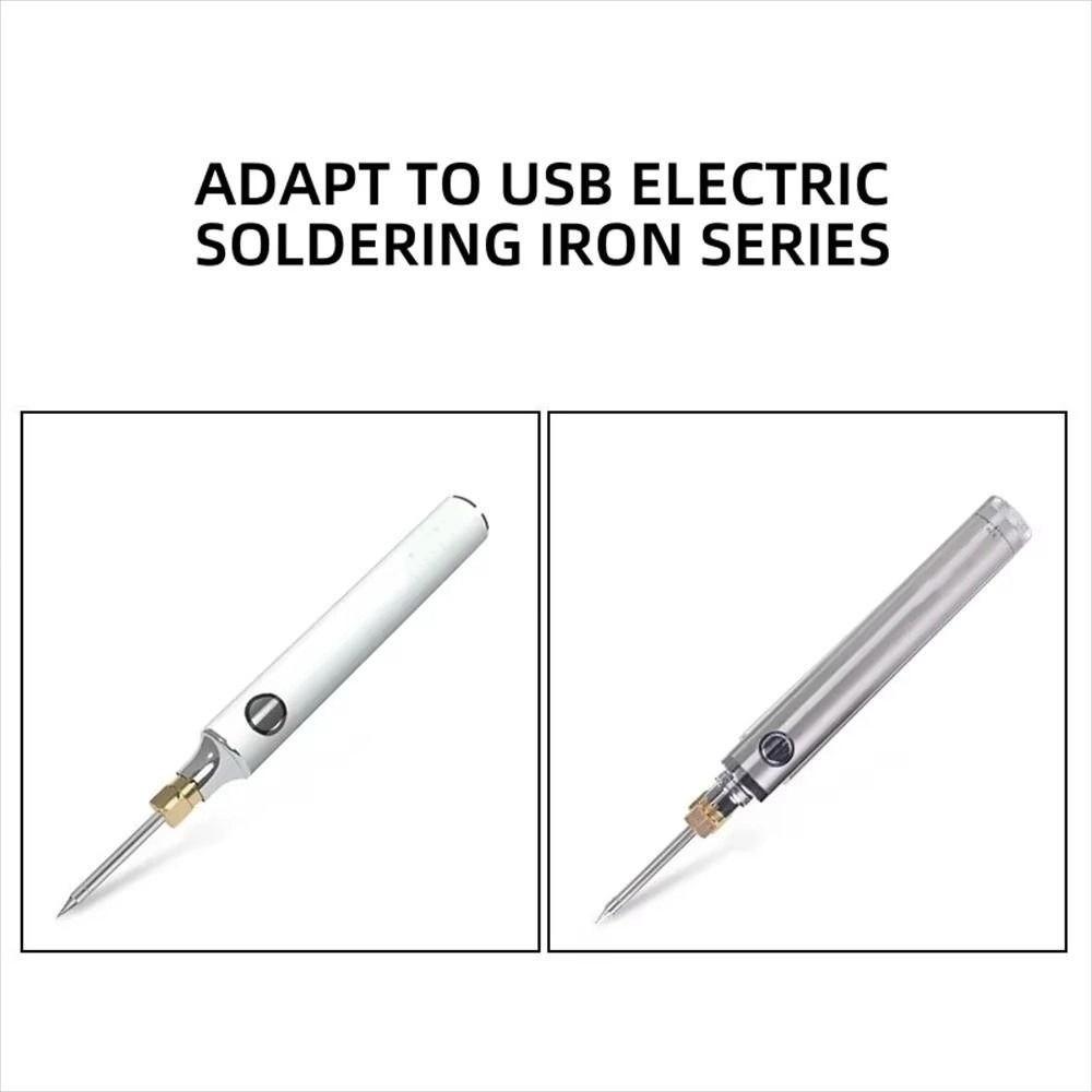 Universal Quick Heating USB Soldering Iron Tip DIY Soldering Work Mini Soldering Iron 510 Interface Soldering Iron Head