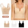 Women's Backless Sports Bra with Fixed Cup and Crossed Straps