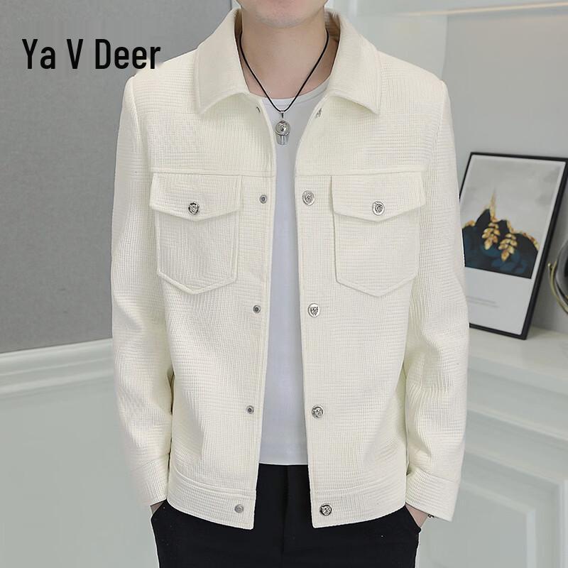 Yalu Men s Casual Wool Blend Jacket XL