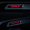 2026 Heiß Für VW VOLKSWAGEN 2 Stück 3D Auto Sitzhebe-Knopf Aufkleber R Line Rline Abzeichen Dekorative Aufkleber Für VW Golf 6 8 GTI MK6