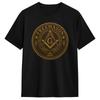 Masonic Mason Freemasonry T Shirt Summer Vintage TShirts Cotton Leisure Tshirt For Unisex Print Tops
