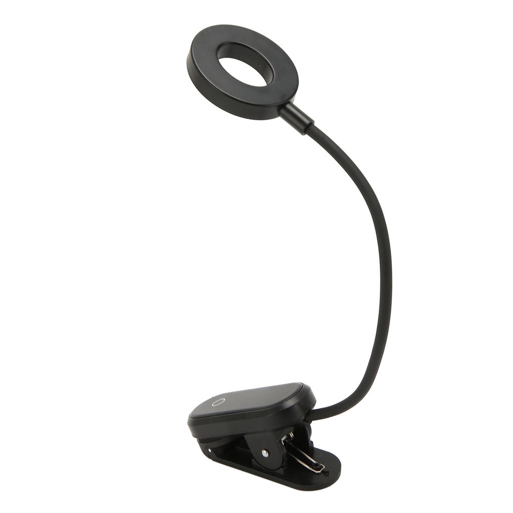 Bordlampe Klypelampe Berøringskontroll Multifunksjonell Bordlampe med 360 Graders Svanenakk for Seng