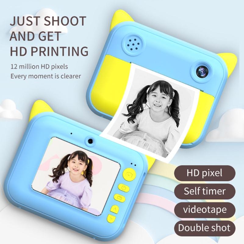 Dětská kamera pro okamžitý tisk Polaroid Toys Dětská digitální termotisková kamera