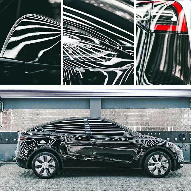 High-Definition Transparent TPU Car Wrap - Scratch-Resistant Paint Protection Film