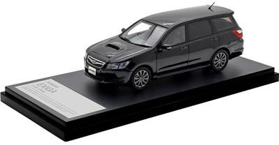 INTERALLIED Hi Story Scale Subaru EXIGA Obtician Black Pearl Modelo Acabado HS518BK 1/43 2.0GT (2008)