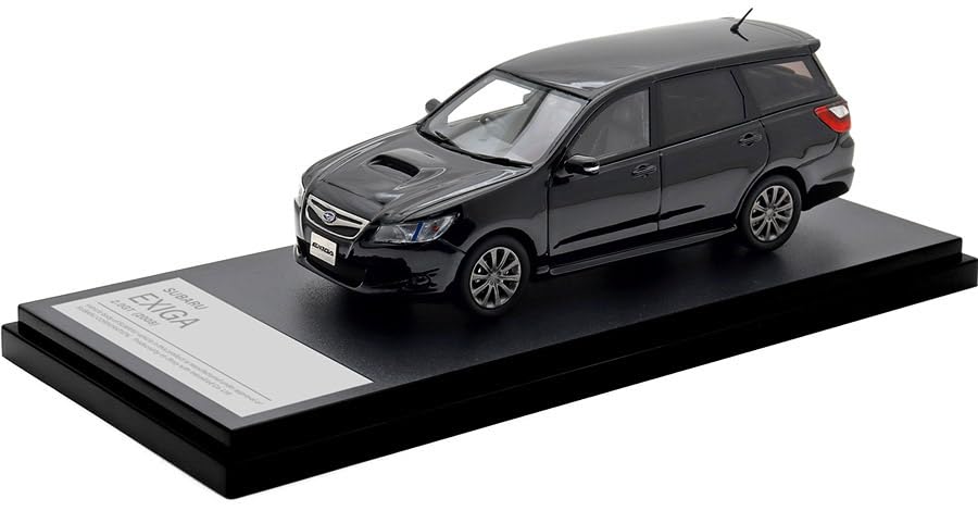 INTERALLIED Hi Story Scale Subaru EXIGA Obtician Black Pearl Finished Model HS518BK 1/43 2.0GT (2008)