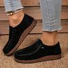 Women's New Large Size Women's Single Shoes New European and American Flat Women's Shoes One Step Casual Sports Shoes
