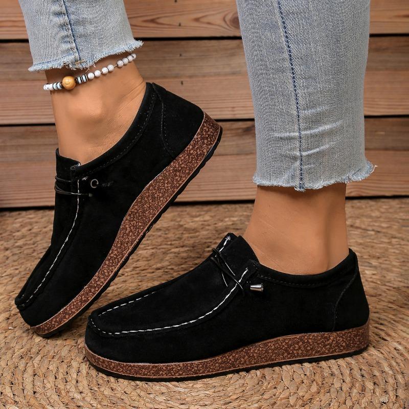 Women's New Large Size Women's Single Shoes New European and American Flat Women's Shoes One Step Casual Sports Shoes