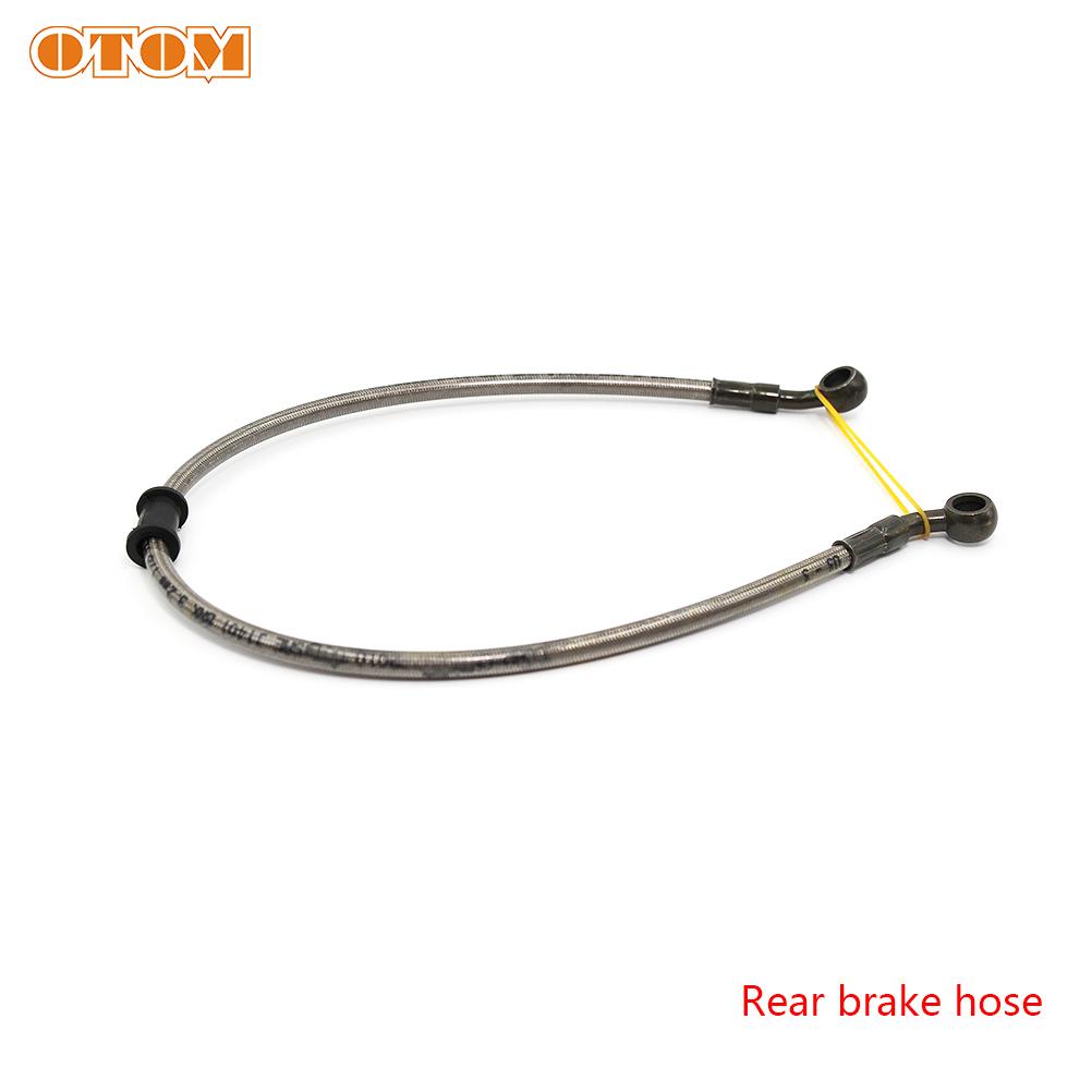 

OTOM Motocycle Front And Rear Brake Oil Hose For HONDA CR125 CR250 CRF250RX CRF450R YAMAHA YZ YZF 125 250 450 Brake Tubing Cable 43468-KS6-700