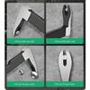 Double Headed Claw Bar Reinforced Leverage Extractor Tool with Reinforced Hammers Face for Construction and DIYer Tasks
