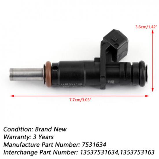 1xFuel Injectors For 06-12 BMW 128i 328i X3 X5 Z4 525i 2.0/2.5/3.0L 13537531634