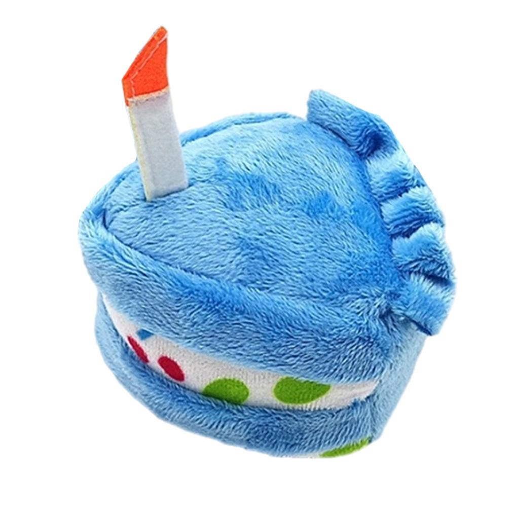 

Отпразднуйте стильно с плюшевой игрушкой в виде торта на день рождения для домашних животных, игрушка для собак, интерактивная устойчивая игрушка в виде щенка 5 inch,type5