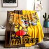 Hawthorn Hawks  Theme Blanket Suitable For Beds Sofas And Camping Perfect For Both Men And Women Comfortable Bedding All Year Round