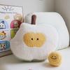 2 Styles Fruit Apple Pillow Stuffed Toy Filled Doll Fruit  Apple Core Cushion Pillow Soft Plush Baby Girl Birthday Gift
