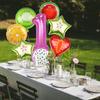 Fruit Aluminum Film Balloon Set Summer Cool Pool Party Decoration Children'S First Year Scene Arrangement Photo