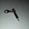 Used Q-pot Syringe-shaped Silver Charm Approx. 2.3cm
