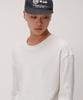 Dibellobeu Basic Waffle Long Sleeve_Ivory
