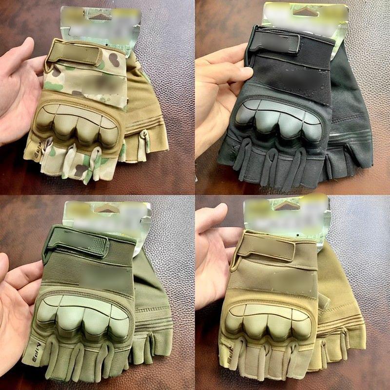 SEAL Super Techniker Taktische Halbfingerhandschuhe Kampf Non-slip Outdoor Reiten Sport Softshell Motorrad