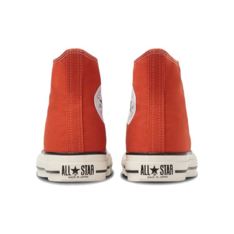 Converse Canvas All Star J Hi Comfortable Versatile Durable High-Top Sneakers Unisex Sneakers Orange 31309710