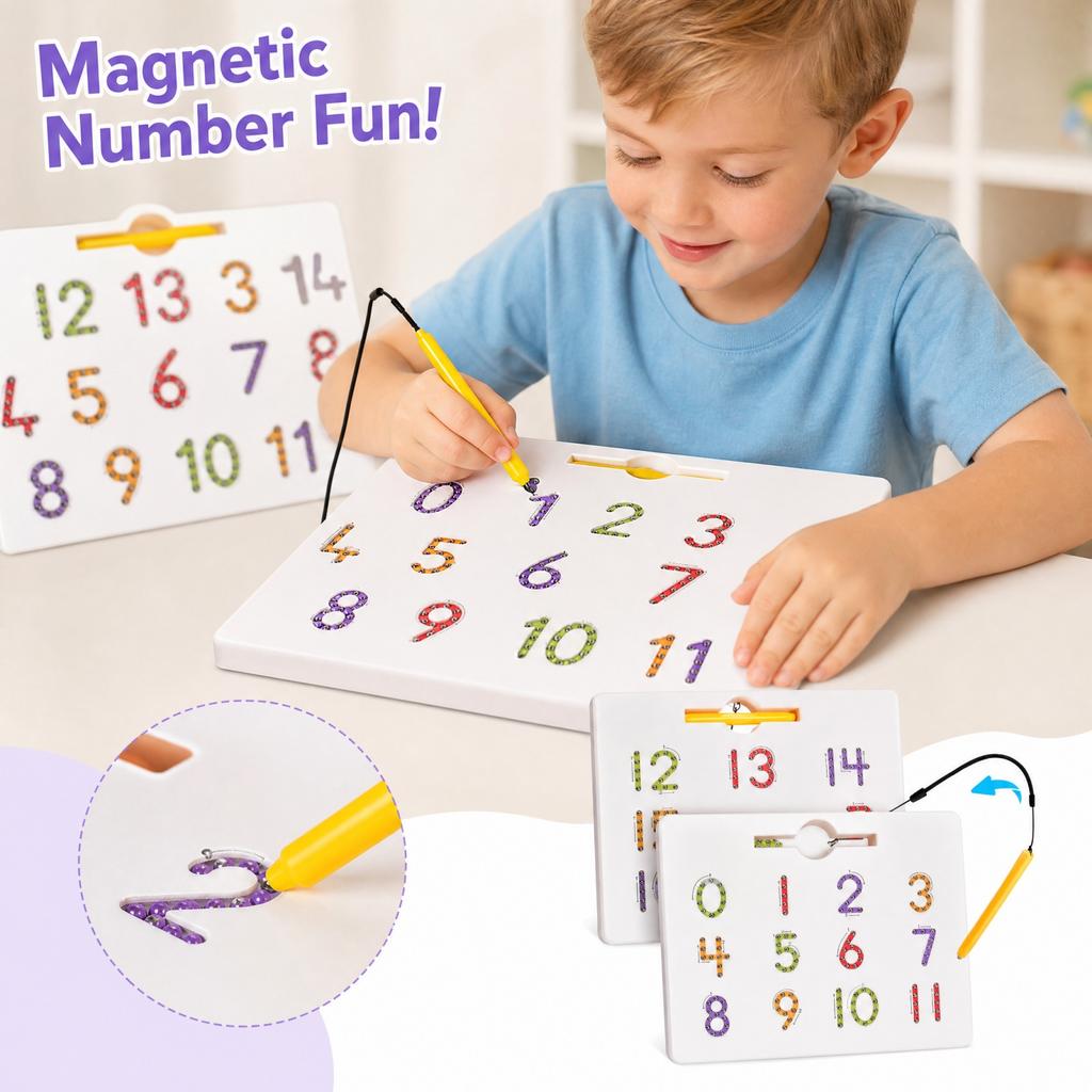 Magnetic Building Balls for Kids - STEM Educational Toy with Beads for Creative Learning