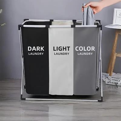 Thickened Oxford Cloth Foldable Laundry Basket - Moisture-Proof Dirty Clothes Hamper for Bathroom and Bedroom