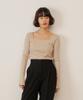 Paul And Alice Square Neck Tee / 3Color