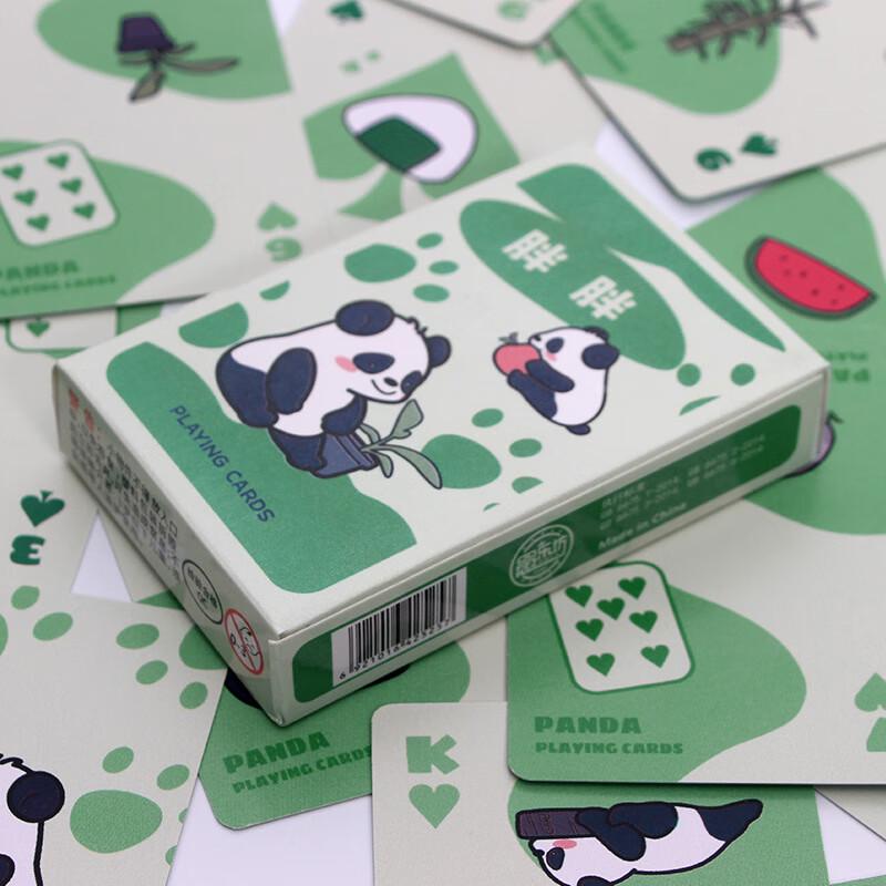 Panda Cartoon Playing Cards Set