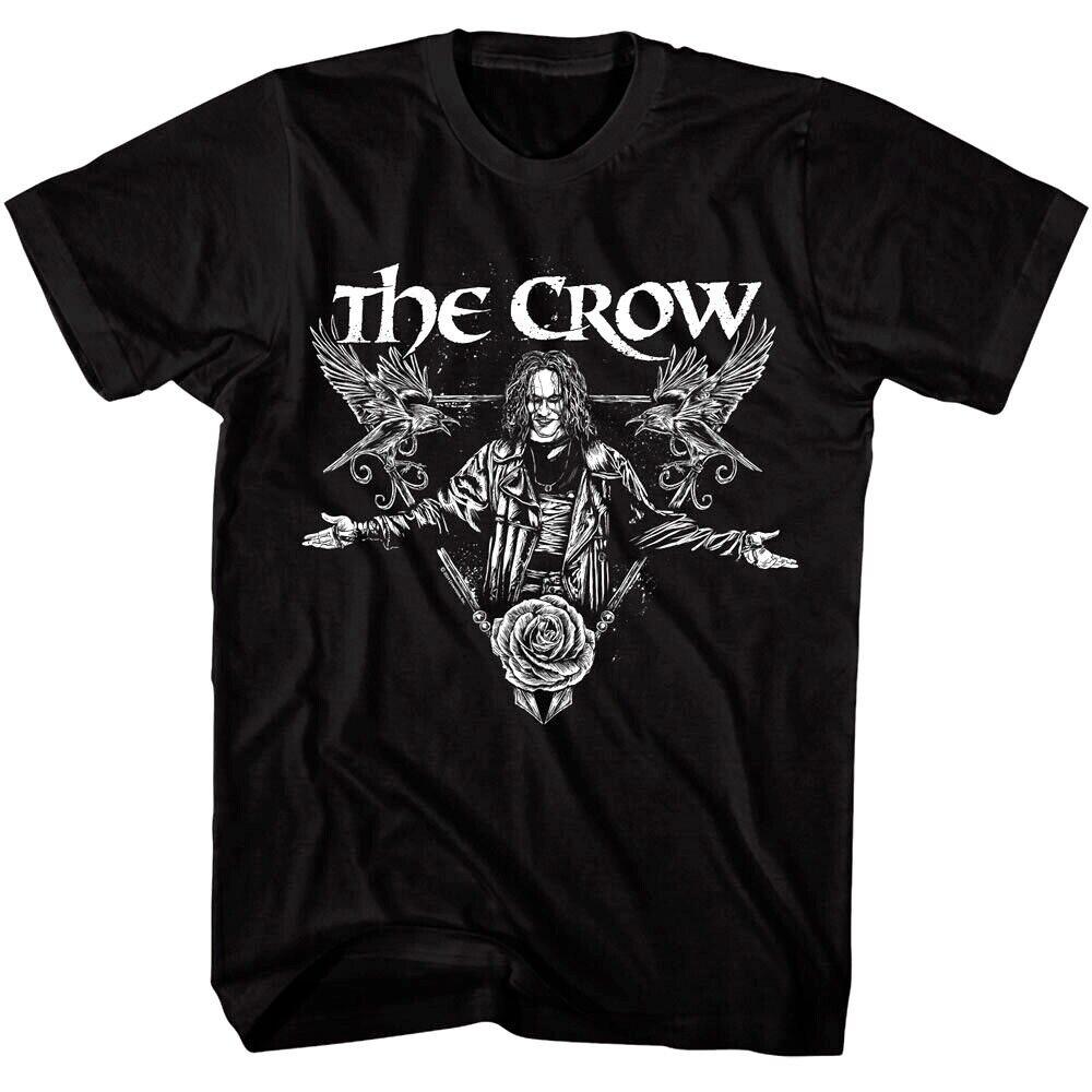 The Crow Eric Draven Dark Rose Men T Shirt XXXL