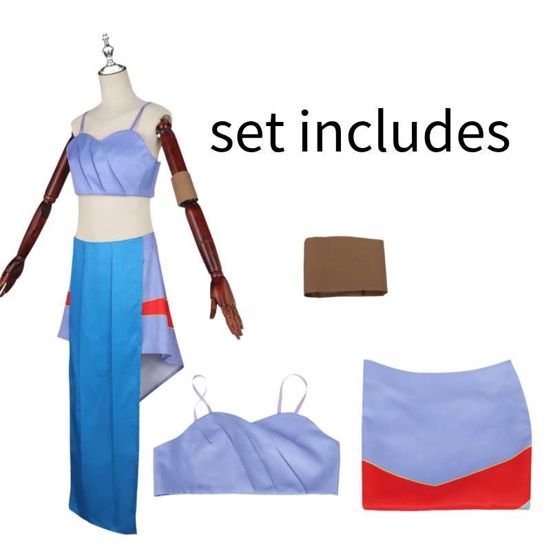 

Потерянная Империя Принцесса Кида Кос Костюм Фильм Косплей Выступление Вечеринка Театр XXL