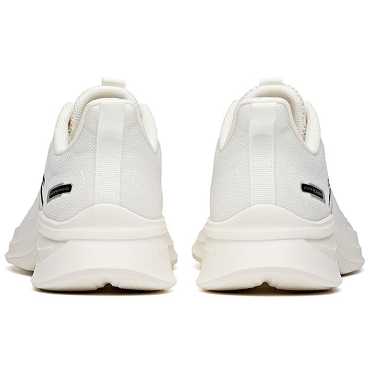 Anta Shock Absorbing Non-Slip Low-Top Running Shoes Men Sneakers Ivory-White 112235570S-5