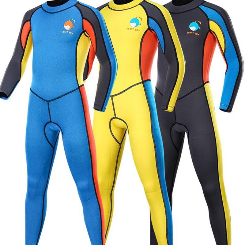 SBART Kids 2mm Thermal Long Sleeve One-Piece Wetsuit 1180