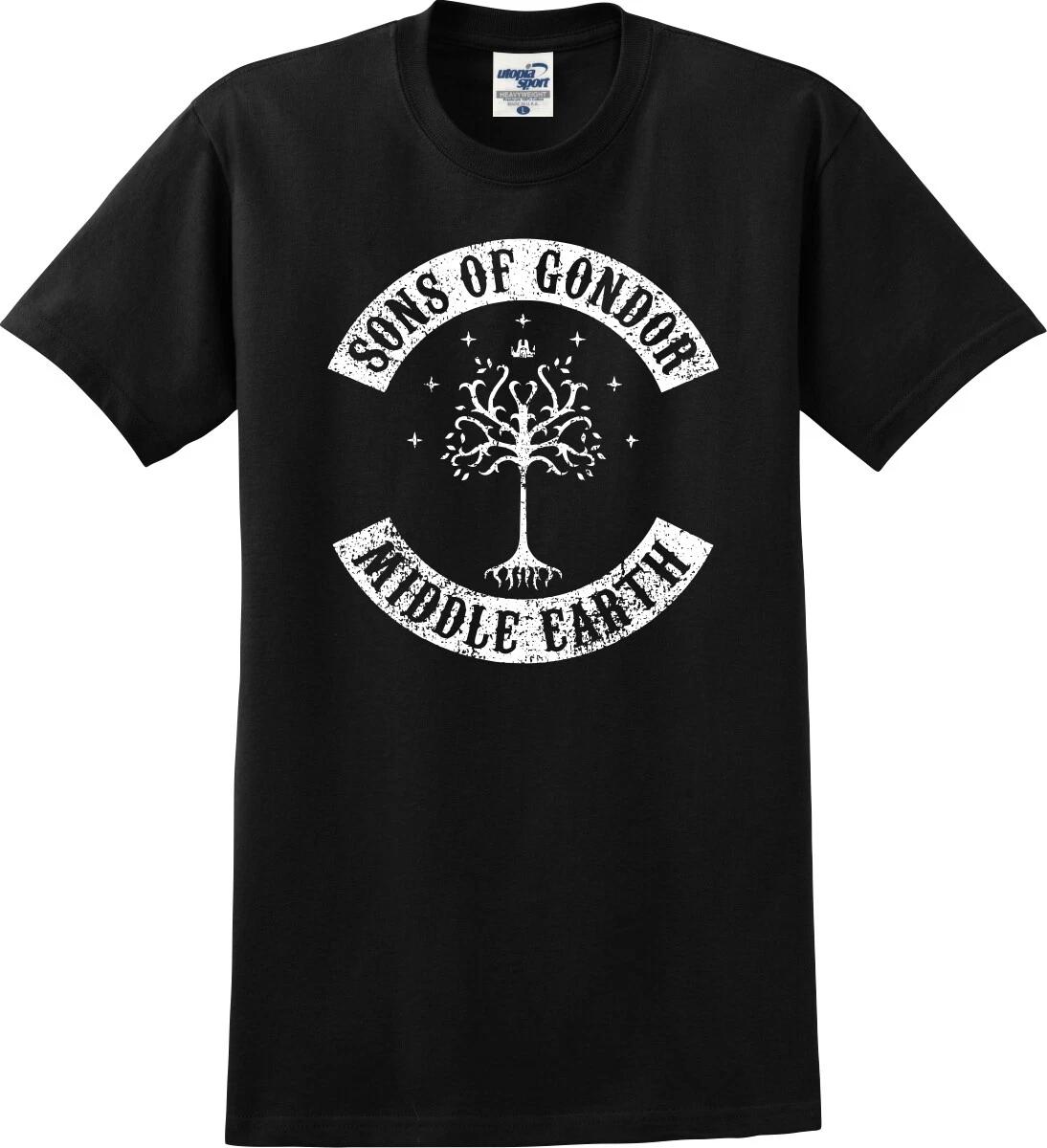 

Sons of Gondor Middle Earth Funny Unisex T shirt (S-5X) 4XL