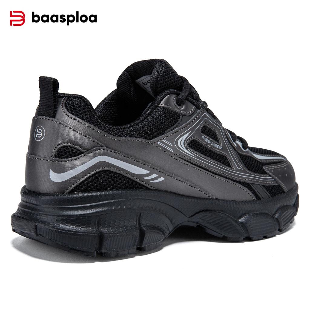 BAASPLOA Women's Mesh Running Shoes Breathable Thick-soled Height-increasing Sports Shoes Lightweight Casual Shoes Vintage Trendy Shoes