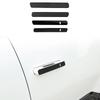 For Kia EV9 LHD Car Exterior Door Handle Cover Cap Set Carbon Fiber Texture Trim