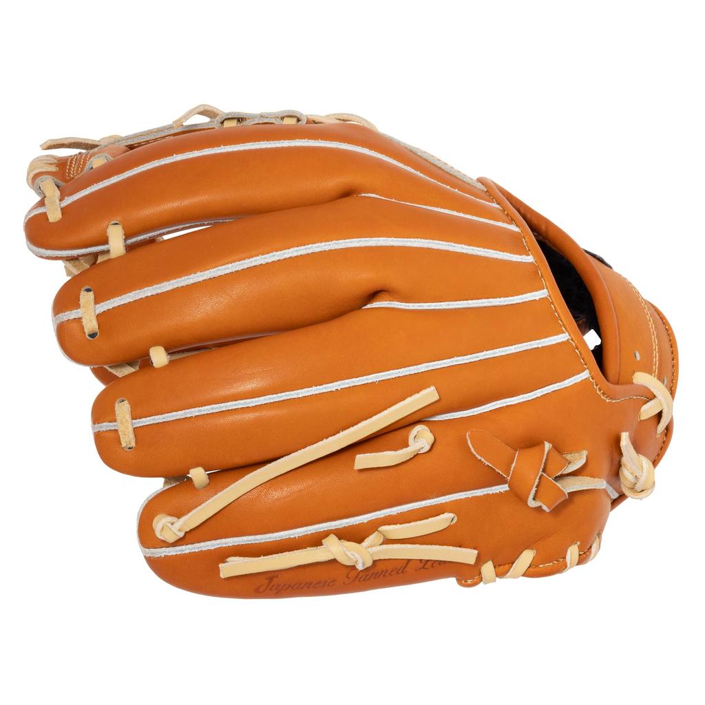ZETT Neo Status Soft Baseball Kenta Imamiya Player for Second and Gold Brown x Pastel Size 4 Glove, Type, Shortstop, Right-Handed Throw, Brown,