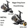 All-metal Spinning Reel Suitable for Long-distance Casting with Sea Fishing Rods Optimized Transmission Gears  Suitable for A Variety of Waters
