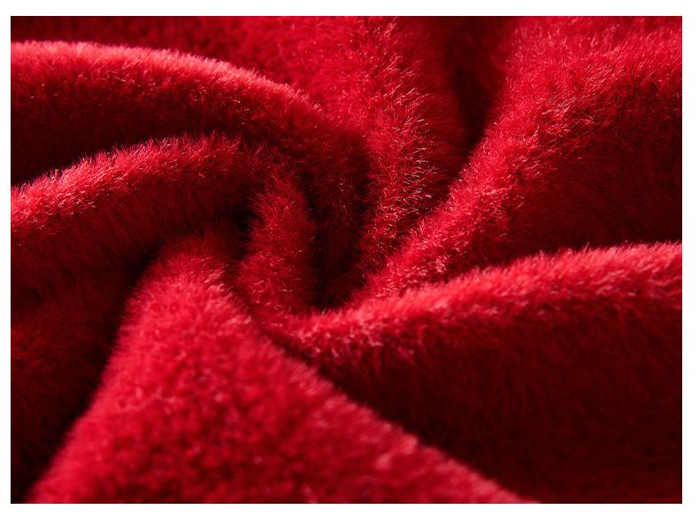 Mom's 2025 Winter Velvet Sweater: Stylish, Thick, and Warm for Middle-Aged & Elderly Women