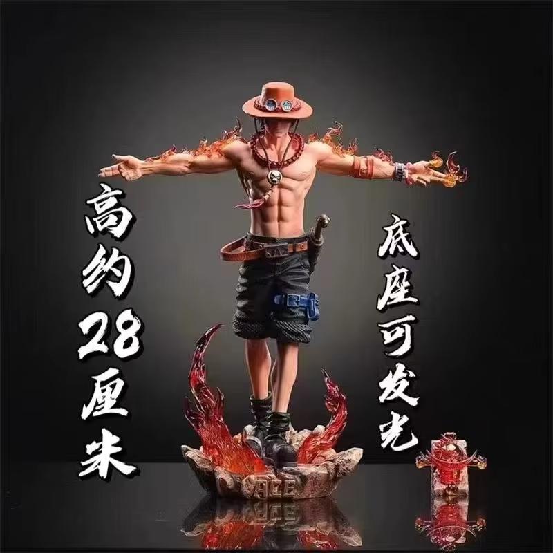 

[Full Payment] LX Extendable Arm Ace Back View Ace Universe One Piece Resonance GK Figure Statue Model