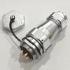 WY24 Waterproof Aviation Plug: 19-Pin Round Flange Socket Connector