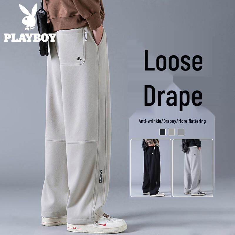 PLAYBOY Мужские повседневные брюки прямого кроя 2XL