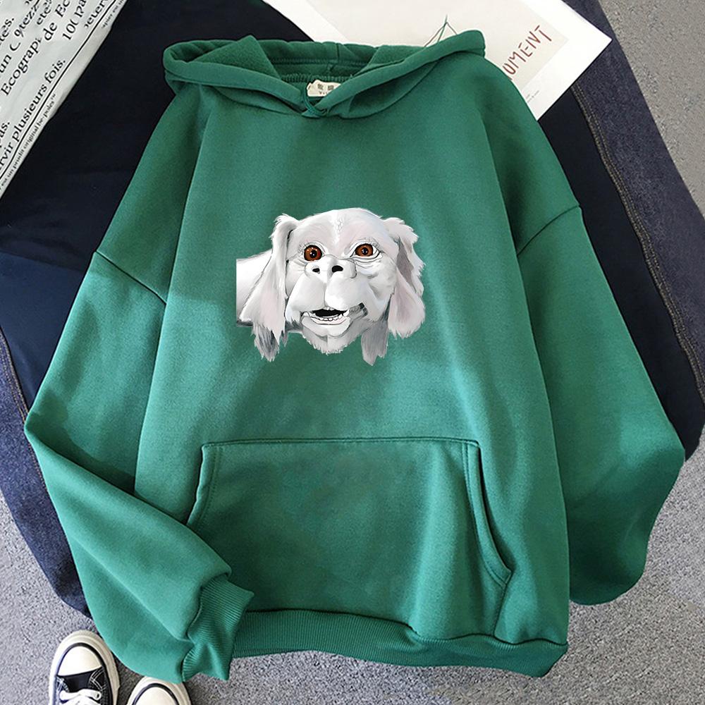

Толстовка Sudaderas The Neverending Story Мультфільм Harajuku Kawaii Толстовка для осені/зими Модний одяг Толстовка унісекс XXXL