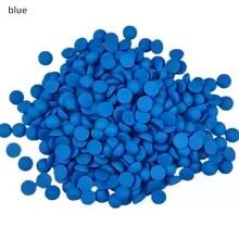 6-12mm Semi Circular Acrylic Flatback Plastic Beads Matte Multi-color Customizable Color Clothing Accessories Beads