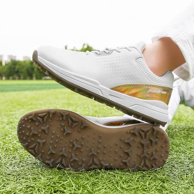 Men Golf Wears Spikeless Golfers Shoes Size 40-47 Walking Sneakers Waterproof Golf Shoes