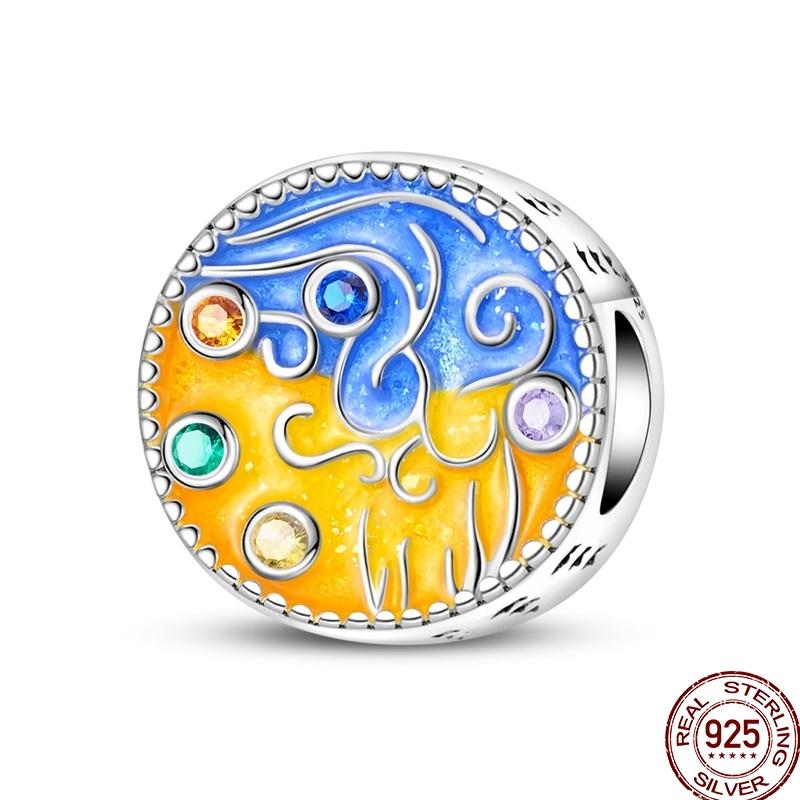 Original Copper Halloween Charms Pumpkin Doctor Skeleton Bead Pendant Fit 3Mm Bracelet Diy Jewelry Gift For Women