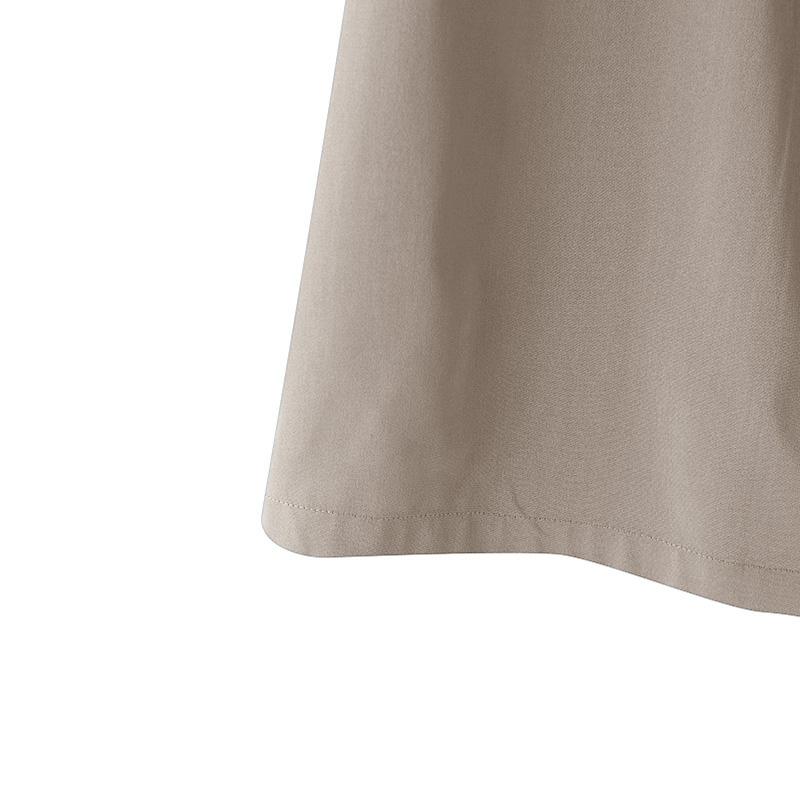 ZANZEA Dámské ležérní kabáty s dlouhým rukávem s ozdobným límcem s klopou do kapsy